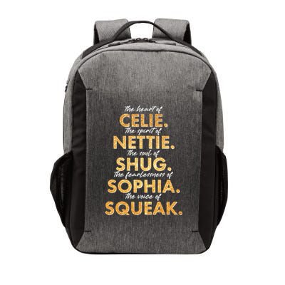 Celie Nettie Shug Sophia Squeak Vector Backpack