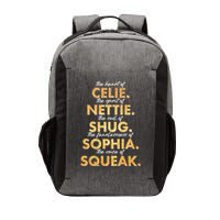 Celie Nettie Shug Sophia Squeak Vector Backpack