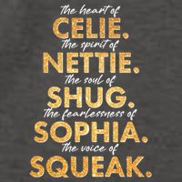 Celie Nettie Shug Sophia Squeak Vector Backpack