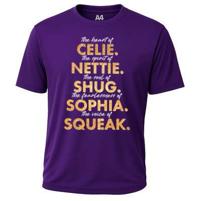 Celie Nettie Shug Sophia Squeak Performance Shirt