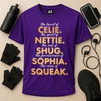 Celie Nettie Shug Sophia Squeak Performance Shirt