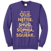 Celie Nettie Shug Sophia Squeak Sweatshirt
