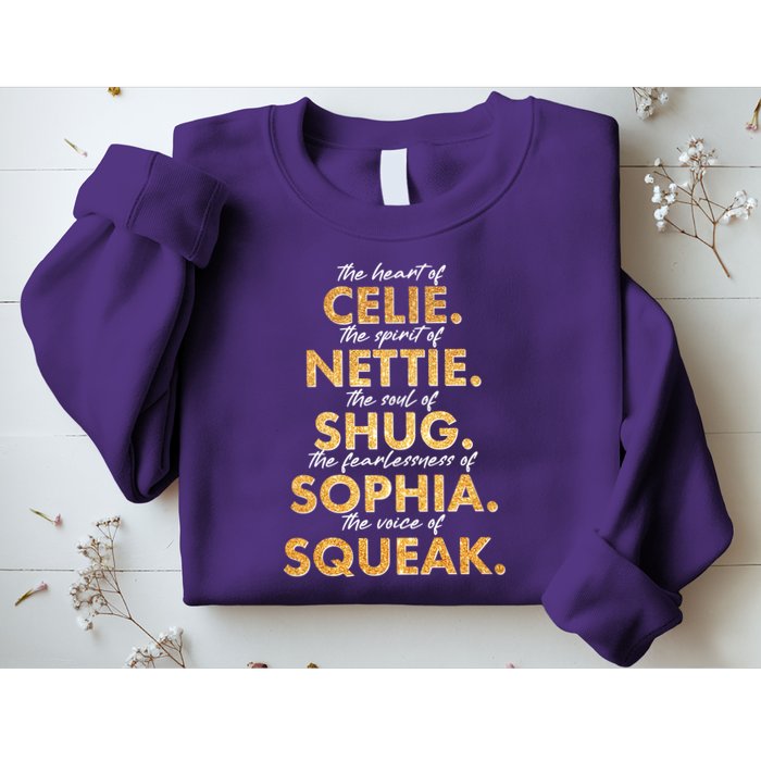 Celie Nettie Shug Sophia Squeak Sweatshirt