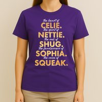Celie Nettie Shug Sophia Squeak T-Shirt