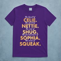 Celie Nettie Shug Sophia Squeak T-Shirt