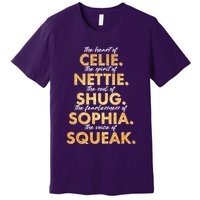 Celie Nettie Shug Sophia Squeak Premium T-Shirt