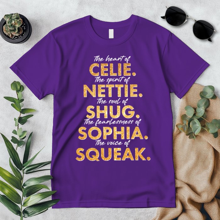Celie Nettie Shug Sophia Squeak Premium T-Shirt