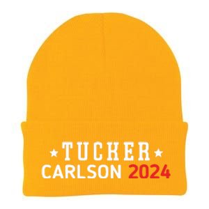 Tucker Carlson Political 2024 Election President Knit Cap Winter Beanie