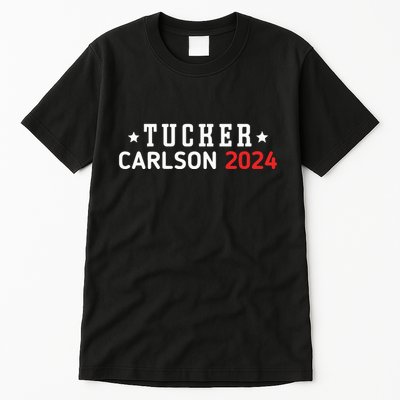 Tucker Carlson Political 2024 Election President Tall T-Shirt
