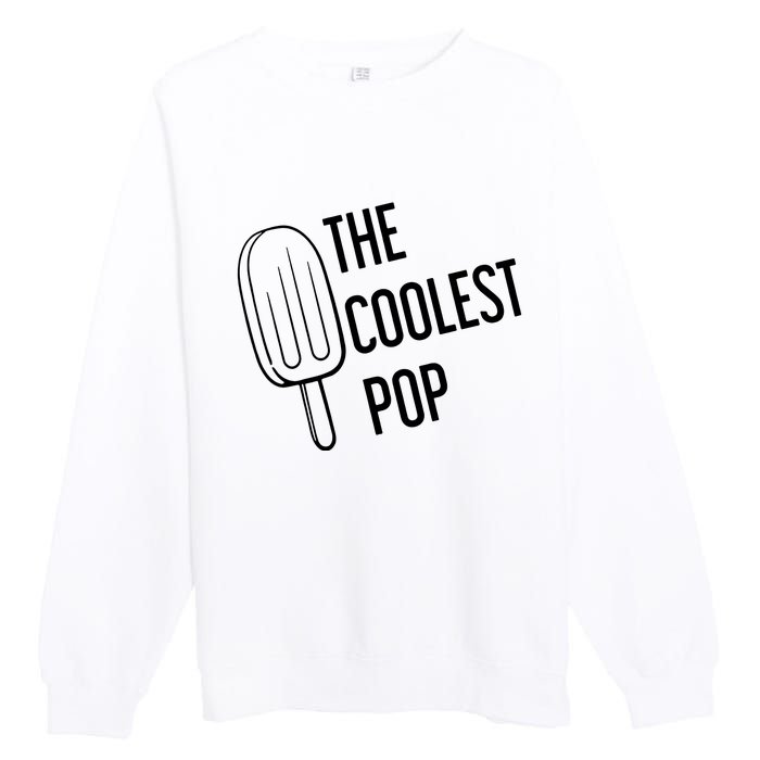 The Coolest Pop Premium Crewneck Sweatshirt