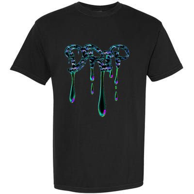 Trendingdesigns Colorful Paint Drip Design Garment-Dyed Heavyweight T-Shirt