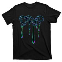 Trendingdesigns Colorful Paint Drip Design T-Shirt