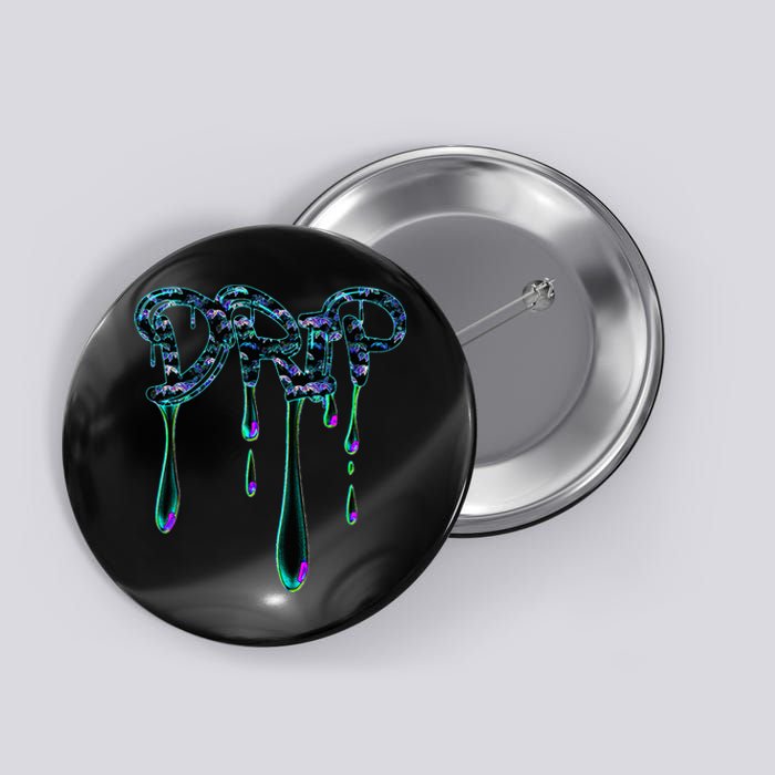 Trendingdesigns Colorful Paint Drip Design Button