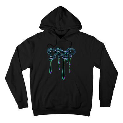 Trendingdesigns Colorful Paint Drip Design Tall Hoodie