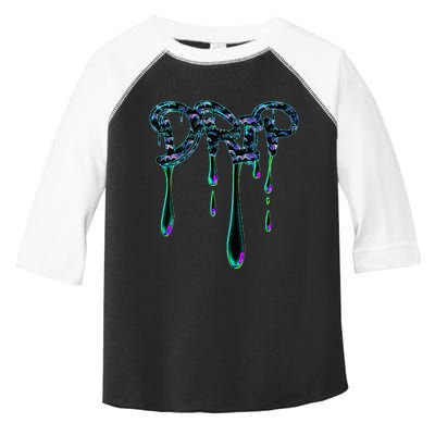 Trendingdesigns Colorful Paint Drip Design Toddler Fine Jersey T-Shirt