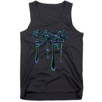 Trendingdesigns Colorful Paint Drip Design Tank Top