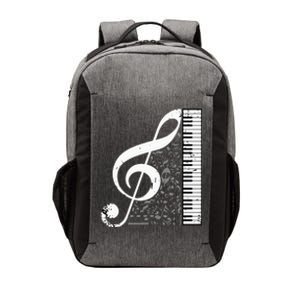 Treble Clef Piano Musical Notes Pianist Musician Instrument Vector Backpack