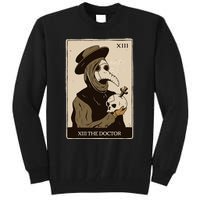 Tarot Card Plague Medical Doctor Magic Occult Tall Sweatshirt