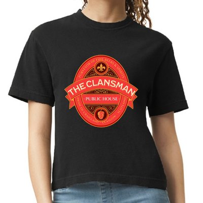 The Clansman Public House Funny Scottish Comfort Colors Boxy T-Shirt