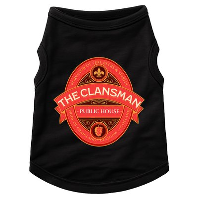 The Clansman Public House Funny Scottish Doggie Tank