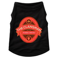 The Clansman Public House Funny Scottish Doggie Tank