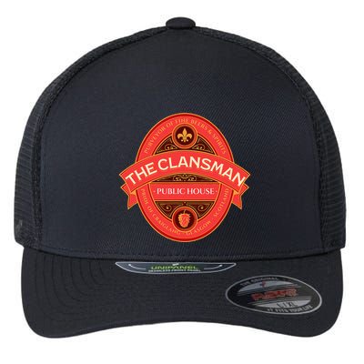 The Clansman Public House Funny Scottish Flexfit Unipanel Trucker Cap