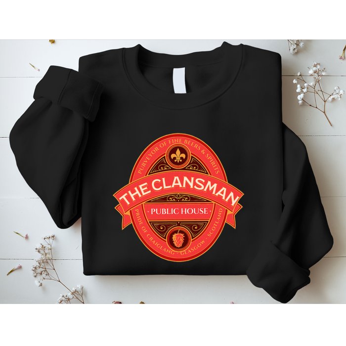 The Clansman Public House Funny Scottish Sweatshirt