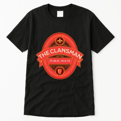 The Clansman Public House Funny Scottish Tall T-Shirt
