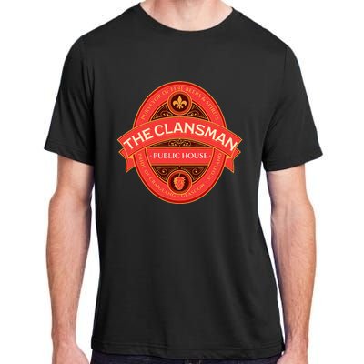 The Clansman Public House Funny Scottish Adult ChromaSoft Performance T-Shirt