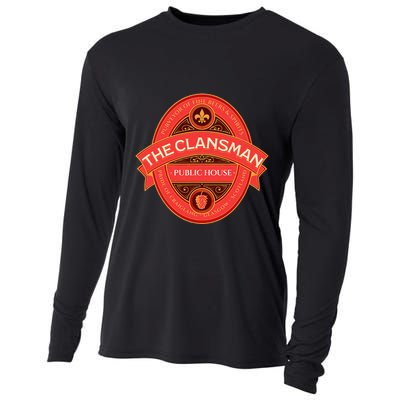 The Clansman Public House Funny Scottish Cooling Performance Long Sleeve Crew