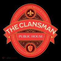 The Clansman Public House Funny Scottish Poster