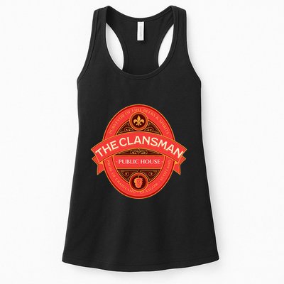 The Clansman Public House Funny Scottish Womens Tank Top