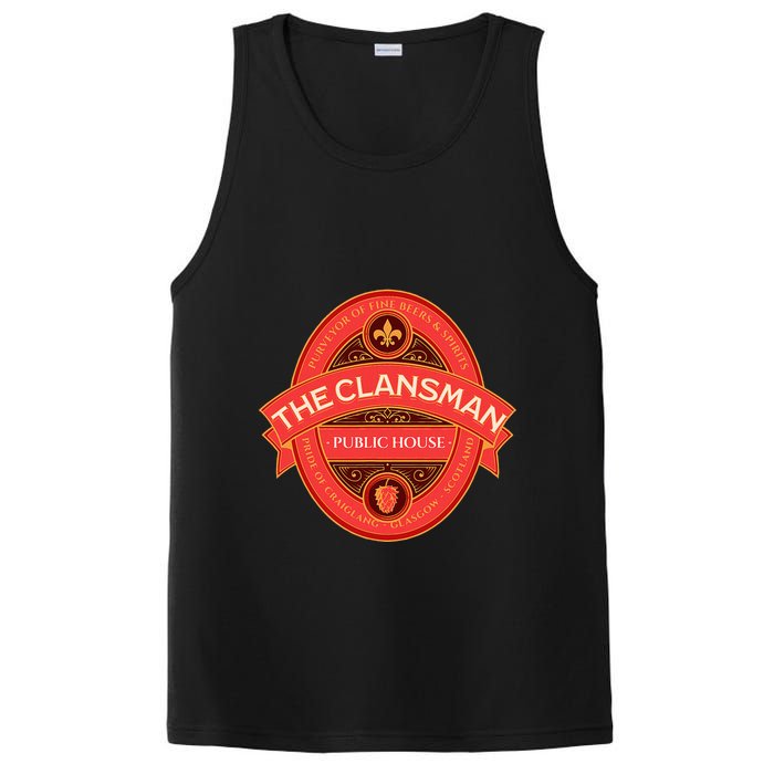 The Clansman Public House Funny Scottish PosiCharge Competitor Tank