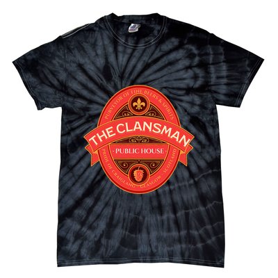 The Clansman Public House Funny Scottish Tie-Dye T-Shirt