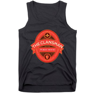The Clansman Public House Funny Scottish Tank Top