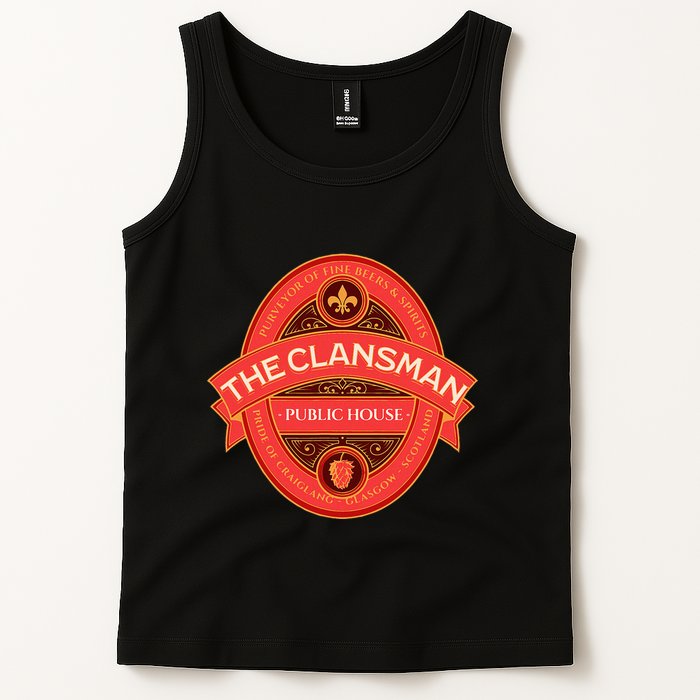 The Clansman Public House Funny Scottish Tank Top
