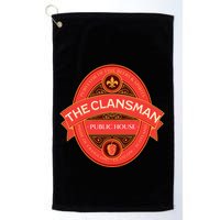 The Clansman Public House Funny Scottish Golf Towel