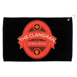 The Clansman Public House Funny Scottish Grommeted Golf Towel