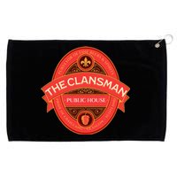 The Clansman Public House Funny Scottish Grommeted Golf Towel