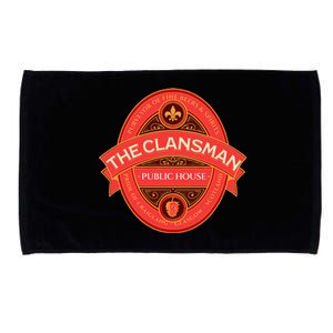 The Clansman Public House Funny Scottish Microfiber Hand Towel