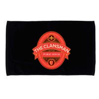 The Clansman Public House Funny Scottish Microfiber Hand Towel