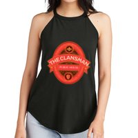 The Clansman Public House Funny Scottish Women's Perfect Tri Rocker Tank