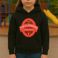 The Clansman Public House Funny Scottish Kids Hoodie