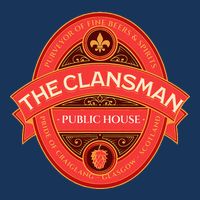 The Clansman Public House Funny Scottish Infant Baby Jersey Bodysuit