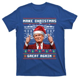 Trump Christmas Pajama Funny Make Christmas Great Again Ugly Gift T-Shirt