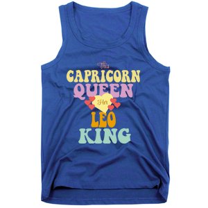 This Capricorn Queen Loves Her Leo King Funny Gift Tank Top