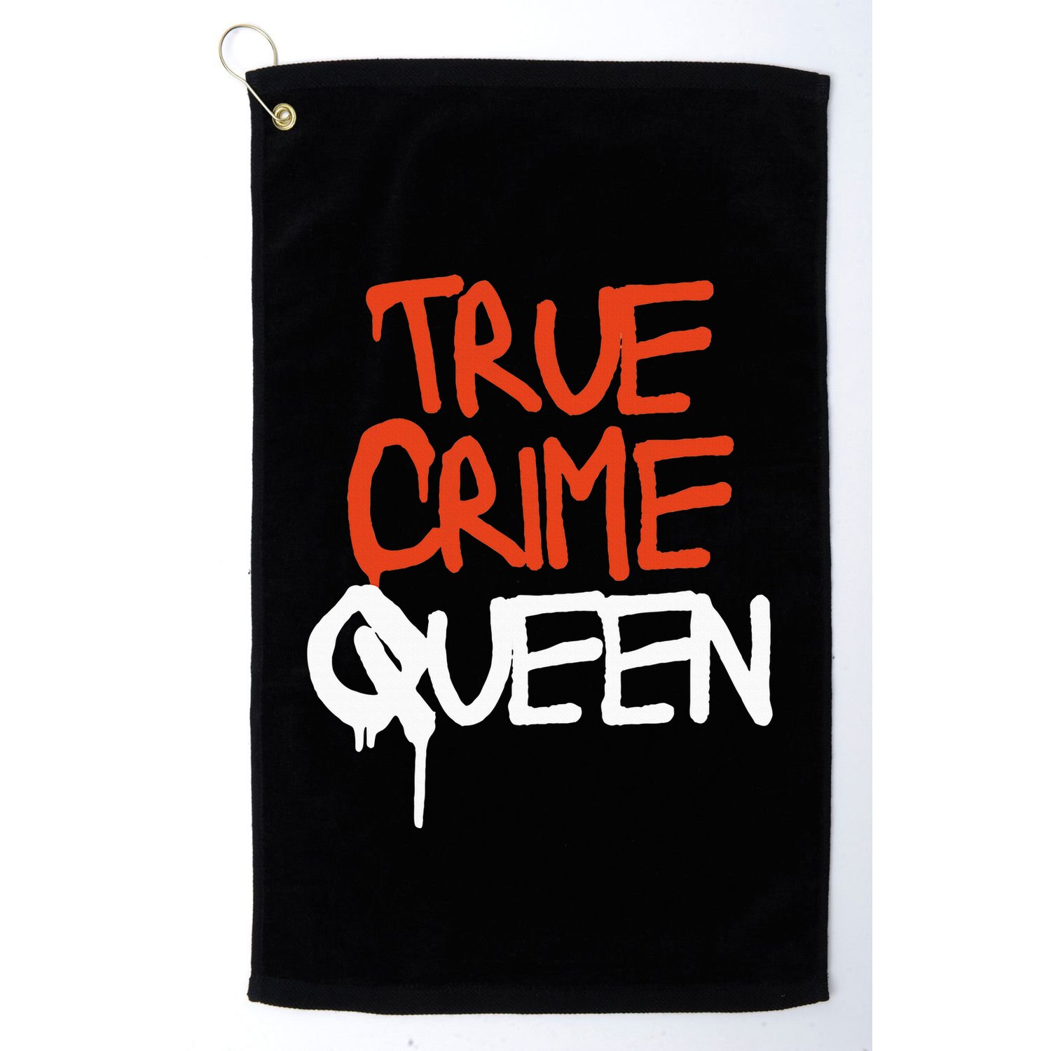 True Crime Queen Golf Towel