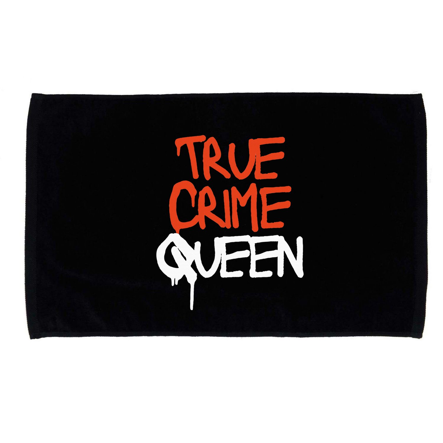 True Crime Queen Microfiber Hand Towel