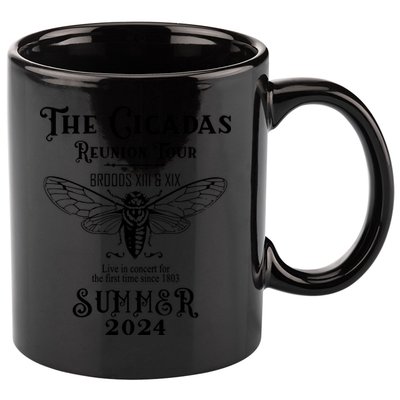 The Cicadas Reunion Summer 2024 11oz C Handle Ceramic Mug