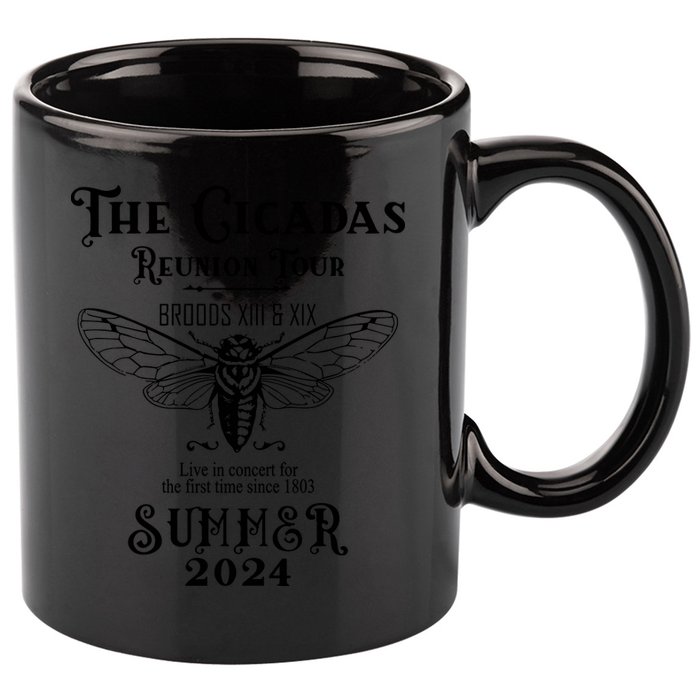 The Cicadas Reunion Summer 2024 11oz C Handle Ceramic Mug